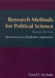 Research Methods for Political Science Quantitative and Qualitative Methods cover art