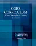 Core Curriculum for Pain Management Nursing  cover art