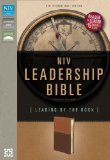 Niv Leadership Bible Leading by the Book 2013 9780310432135 Front Cover