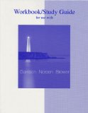 Workbook/Study Guide to Accompany Managerial Accounting 11th 9780072986136 Front Cover