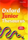 Oxford Junior Thesaurus  9780199115136 Front Cover