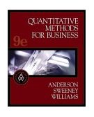 Quantitative Methods for Business 9th 2003 Student Manual, Study Guide, etc.  9780324184136 Front Cover