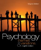 Psychology Themes and Variations 8th 2008 9780495604136 Front Cover