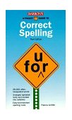 Pocket Guide to Correct Spelling 3rd 9780812098136 Front Cover