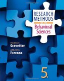 Research Methods for the Behavioral Sciences:  cover art