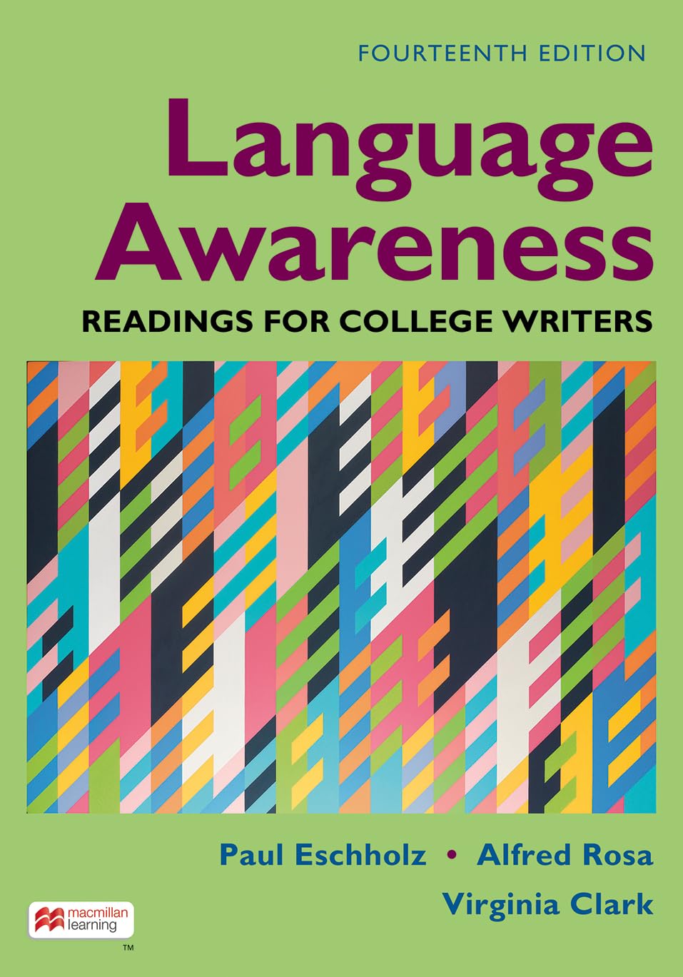 Language Awareness Readings for College Writers 14th 9781319332136 Front Cover
