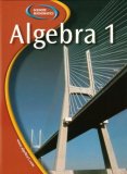 Algebra 1  9780078651137 Front Cover