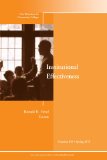 Institutional Effectiveness  cover art