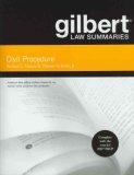 Gilbert Law Summaries on Civil Procedure  cover art