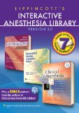 Lippincott Interactive Anesthesia Library 5th 2010 Revised  9781608319138 Front Cover