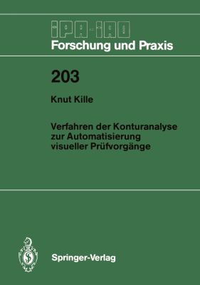 Verfahren der Konturanalyse Zur Automatisierung Visueller Prï¿½fvorgï¿½nge 1994 9783540585138 Front Cover