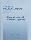 Linear Algebra and Differential Equations  cover art