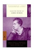 Selected Poetry of Lord Byron  9780375758140 Front Cover