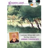 Luminous Watercolor With Sterling Edwards: Spring Landscape cover art