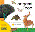 Origami Zoo Learn to Make More Than 30 Fun Animals 2012 9781402796142 Front Cover