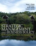 Strategic Management and Business Policy Globalization, Innovation and Sustainablility cover art