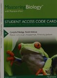 Masteringbiology With Pearson Etext for Campbell Biology:  cover art