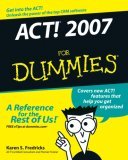 ACT! 2007 for Dummies 2006 9780470055144 Front Cover