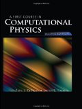 First Course in Computational Physics  cover art