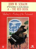 John W. Schaum Piano Course A -- the Red Book cover art
