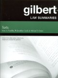 Gilbert Law Summaries on Torts 8th 9780314181145 Front Cover