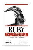 Ruby in a Nutshell A Desktop Quick Reference 2001 9780596002145 Front Cover