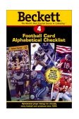 Beckett Football Card Alphabetical Checklist #4 2002 9781930692145 Front Cover