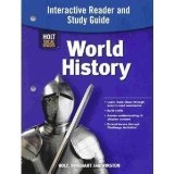 World History Grade 6: Interactive Reader and Study Guide 1st 9780030423147 Front Cover