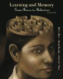 Learning and Memory From Brain to Behavior cover art