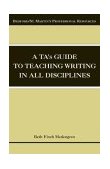 TA's Guide to Teaching Writing in All Disciplines  9780312407148 Front Cover