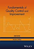 Fundamentals of Quality Control and Improvement: 4th 9781118705148 Front Cover