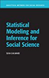 Statistical Modeling and Inference for Social Science  cover art