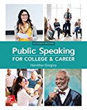 Public Speaking for College and Career:  cover art