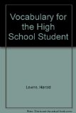 Vocabulary for the High School Student 3rd 9781567650150 Front Cover