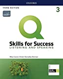 Q Skills for Success Listening and Speaking: Student Book and IQ Online Practice 3rd 9780194905152 Front Cover