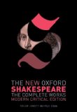 New Oxford Shakespeare: Modern Critical Edition The Complete Works 9780199591152 Front Cover