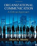 Organizational Communication A Critical Approach cover art