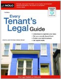 Every Tenant's Legal Guide 7th 2012 Revised  9781413317152 Front Cover