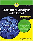 Statistical Analysis With Excel for Dummies:  9781119271154 Front Cover