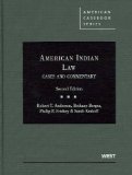 Anderson, Berger, Frickey and Krakoff's American Indian Law, Cases and Commentary, 2d 2nd 9780314908155 Front Cover