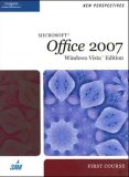 New Perspectives on Microsoft Office 2007, First Course, Windows Vista Edition 2007 9781423906155 Front Cover