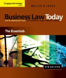 Business Law Today The Essentials 9th 2010 9780324786156 Front Cover