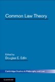 Common Law Theory 2010 9780521176156 Front Cover