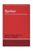 Syntax Structure, Meaning, and Function cover art