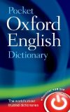 Pocket Oxford English Dictionary  cover art