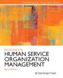 Excellence in Human Service Organization Management 