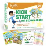 Sylvan Kick Start for Second Grade Get a Jump on Activities, Exercises, and More! 2013 9780307946157 Front Cover