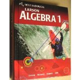 Holt Mcdougal Larson Algebra 1 Student Edition Algebra 1 2011