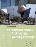 Professional Practice of Architectural Working Drawings  cover art