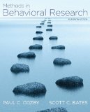 Methods in Behavioral Research  cover art